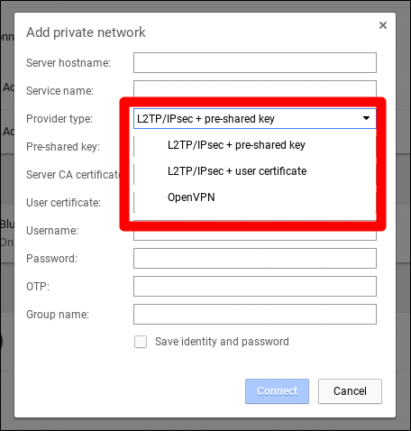 VPN-Chromebook-verbindet
